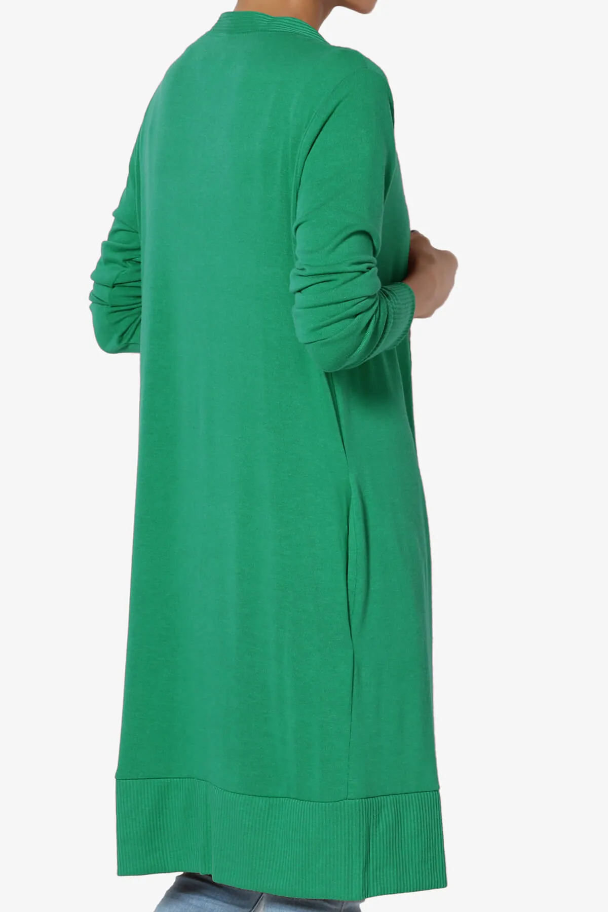 Braeden Snap Button Long Cardigan