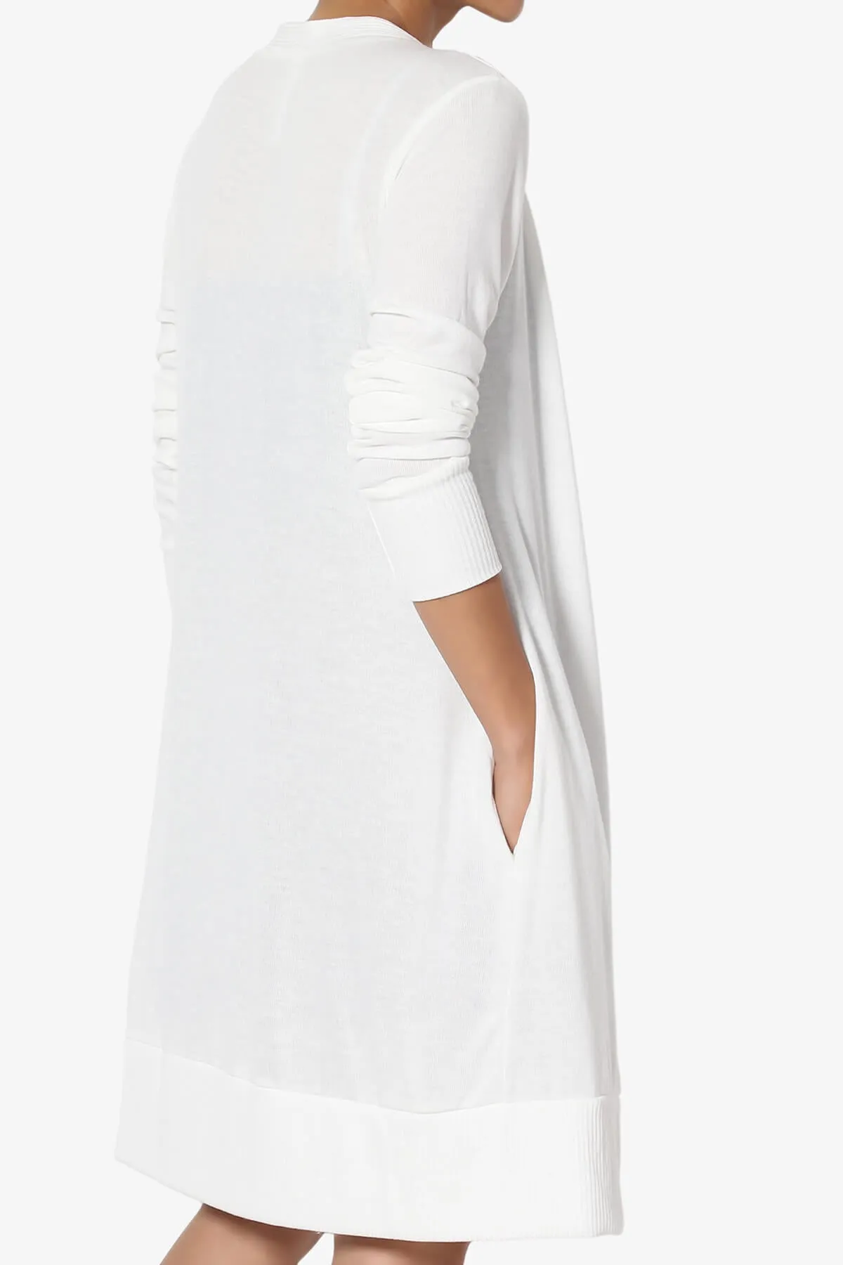 Braeden Snap Button Long Cardigan