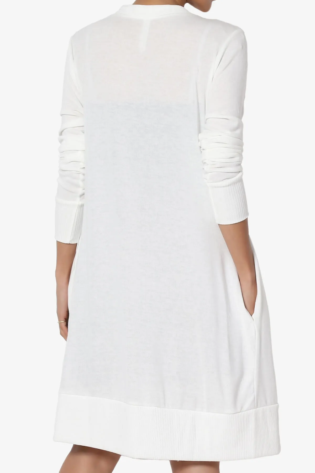 Braeden Snap Button Long Cardigan