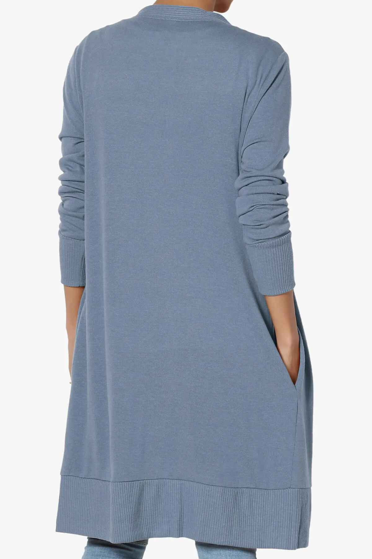 Braeden Snap Button Long Cardigan