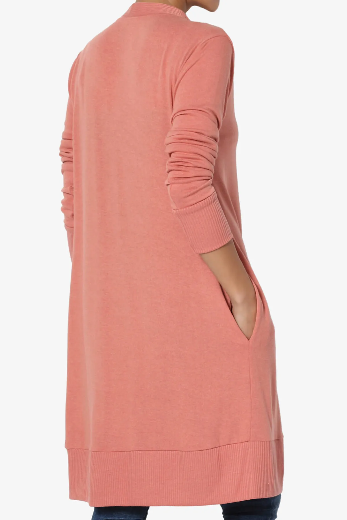 Braeden Snap Button Long Cardigan