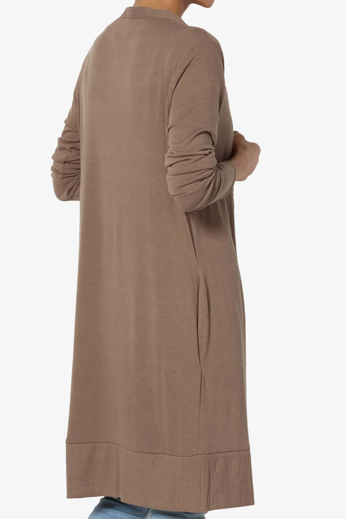 Braeden Snap Button Long Cardigan