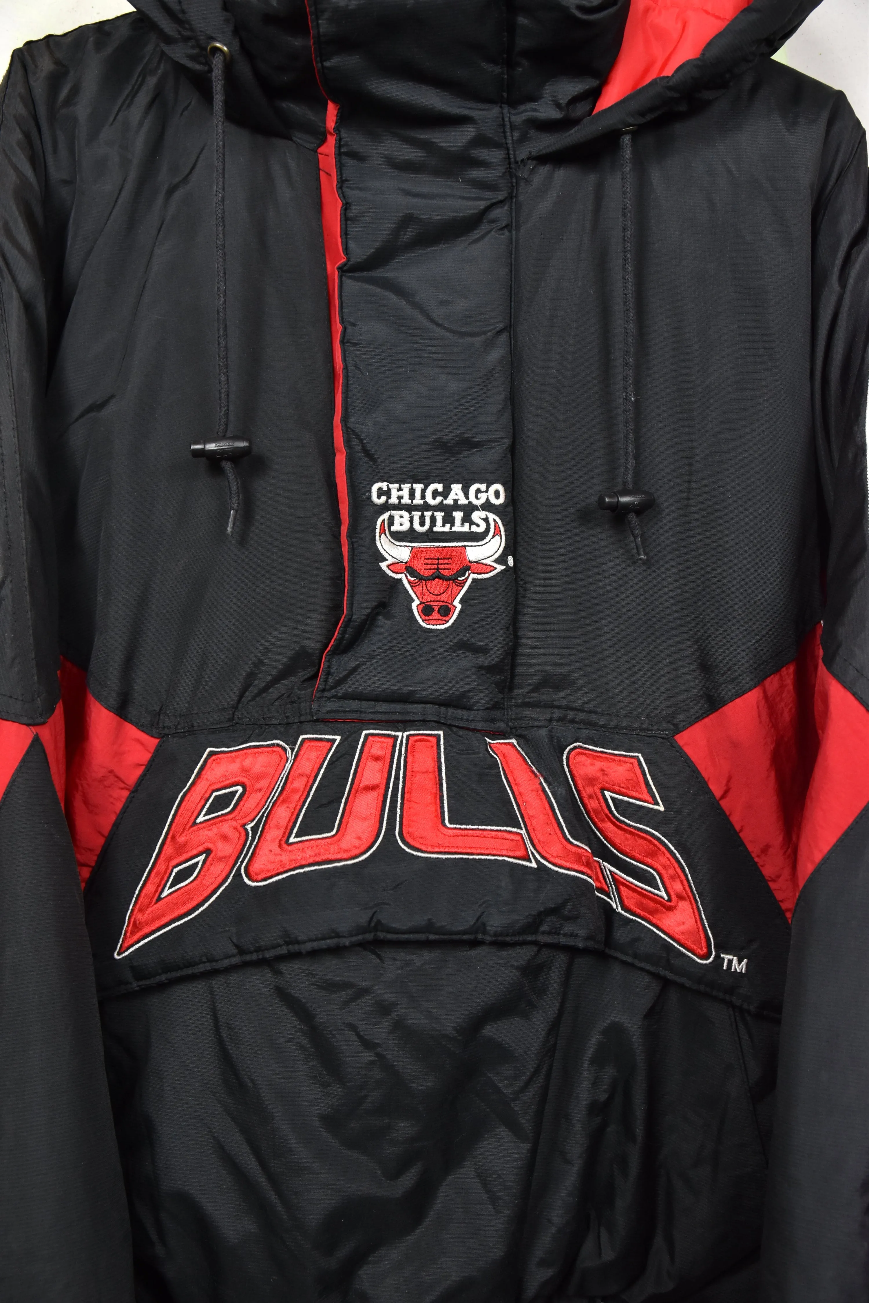 Chicago Bulls Nylon Windbreaker Jumper, Gr. M