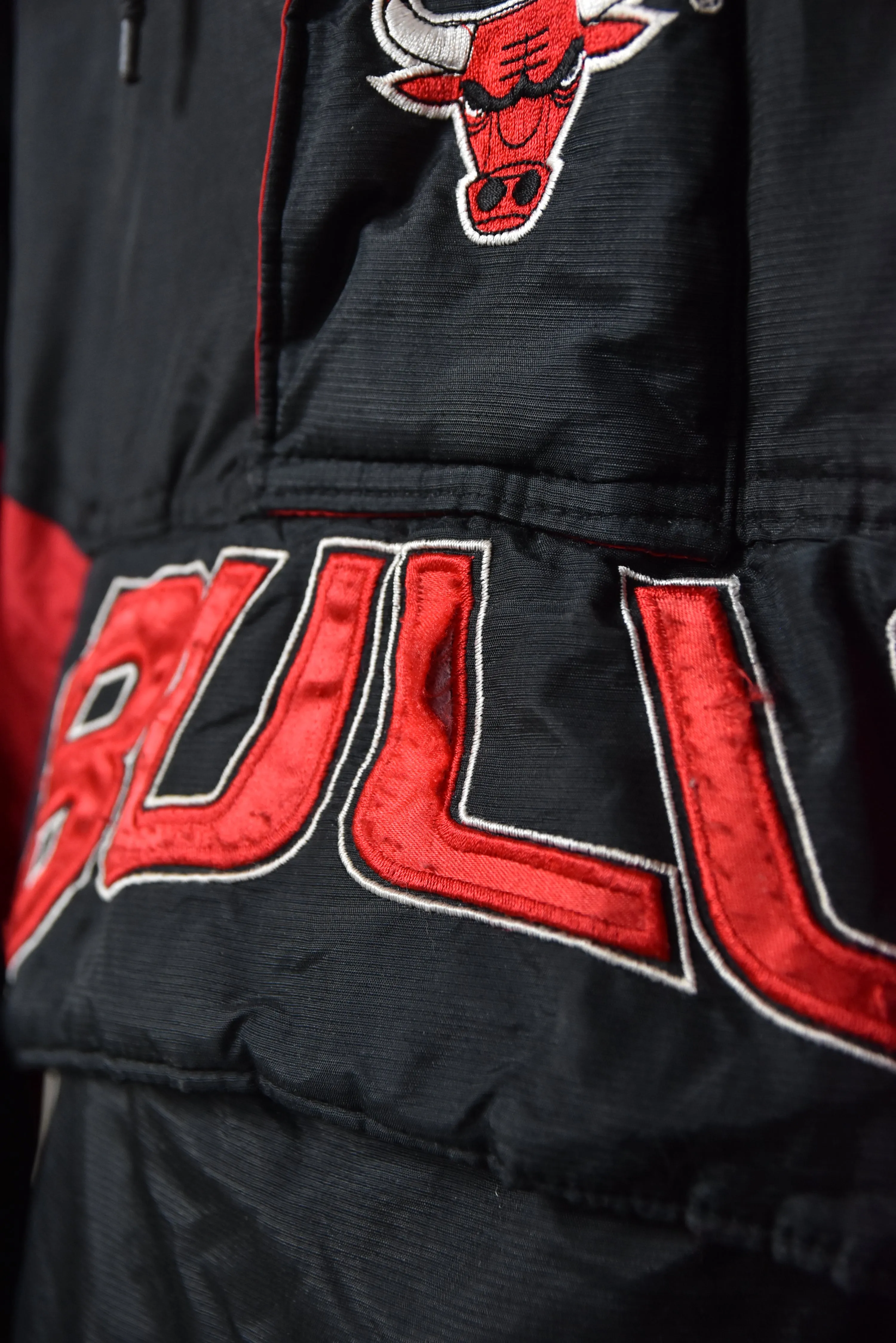 Chicago Bulls Nylon Windbreaker Jumper, Gr. M