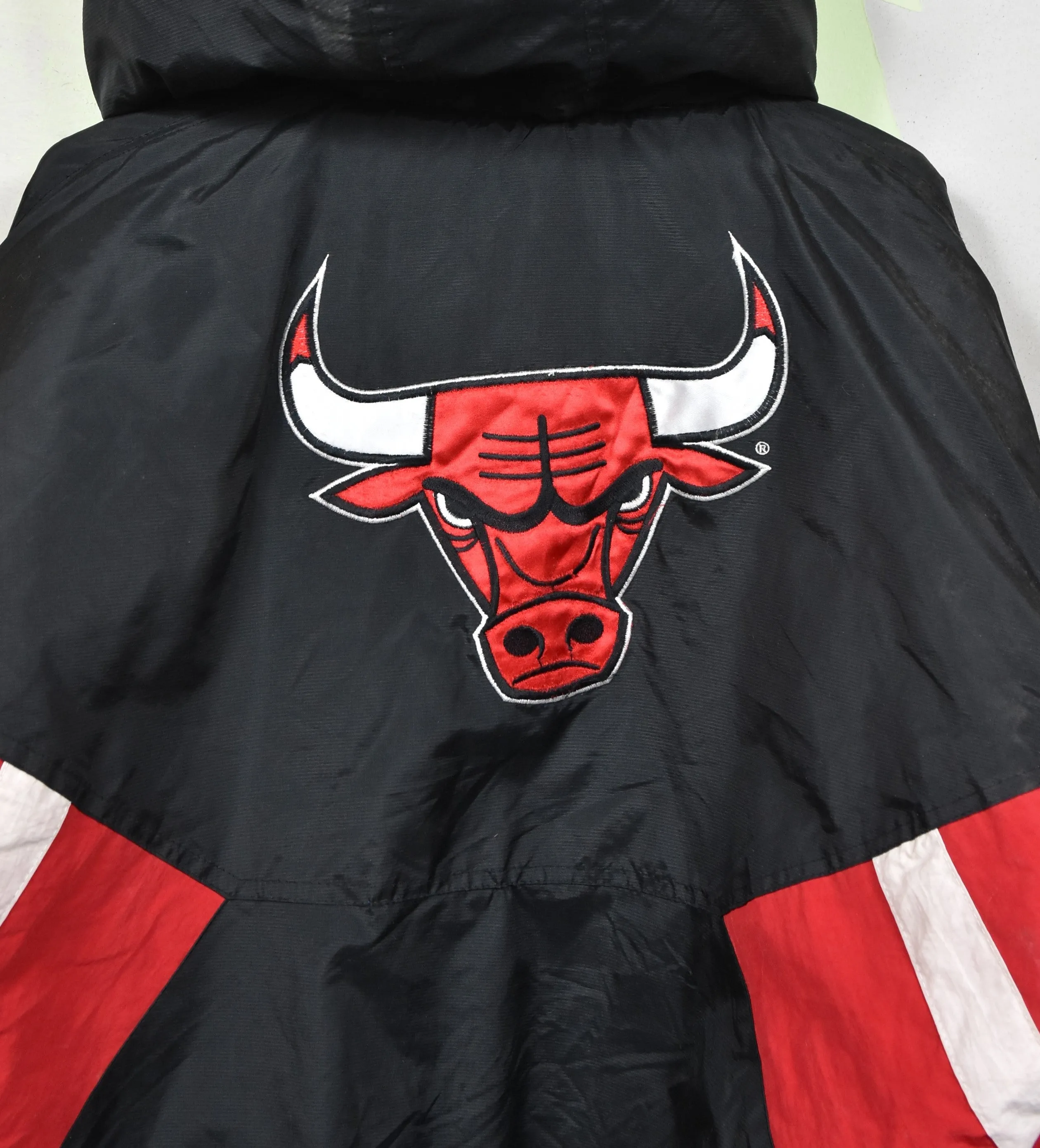 Chicago Bulls Nylon Windbreaker Jumper, Gr. M