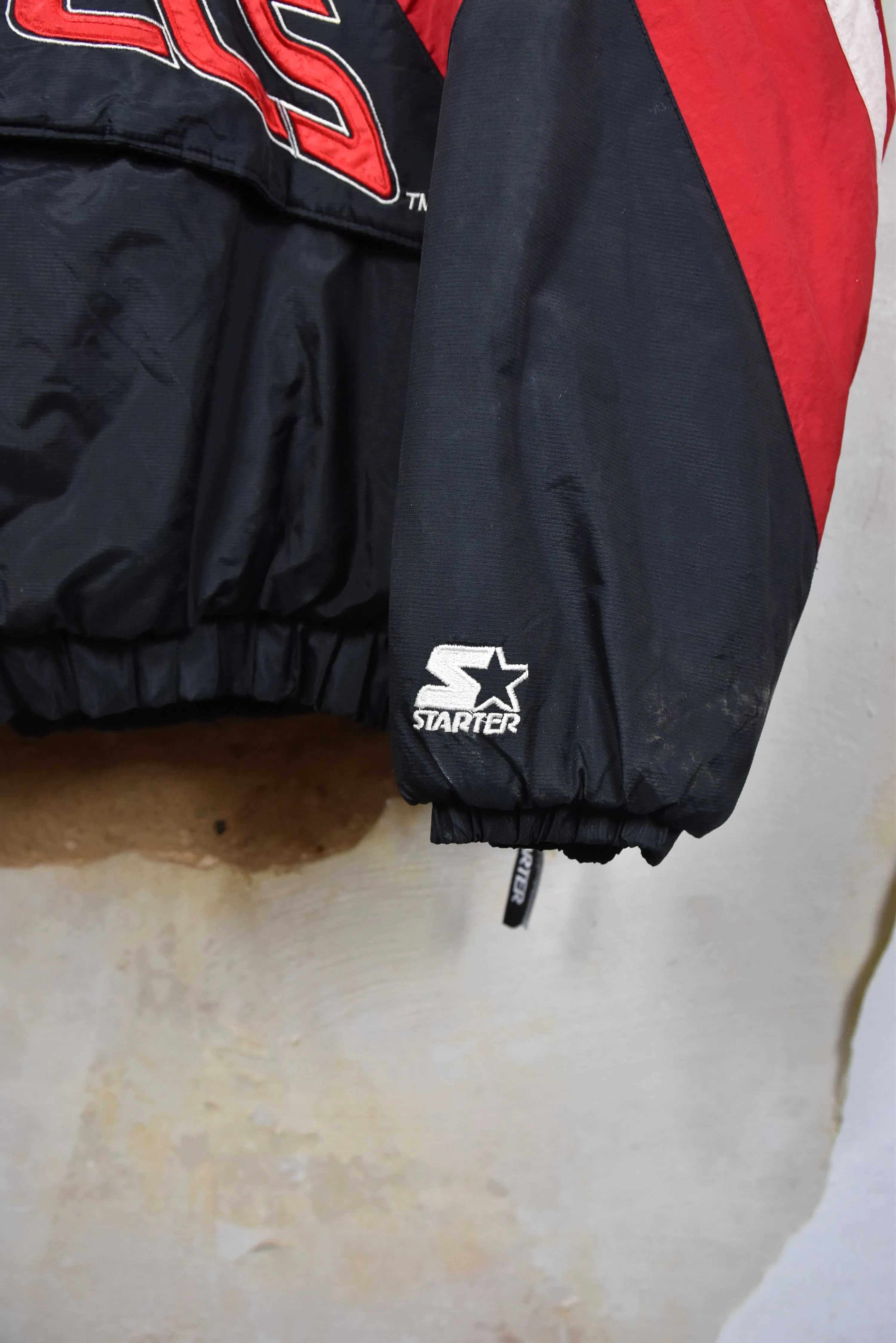 Chicago Bulls Nylon Windbreaker Jumper, Gr. M