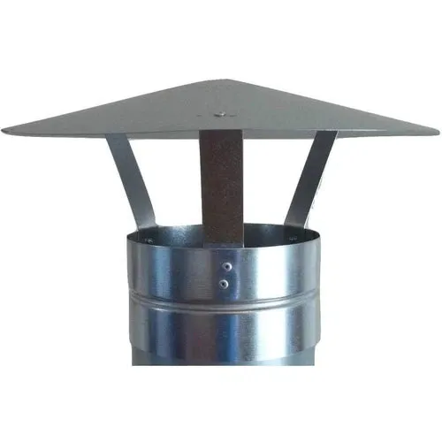 Chimney Flue Galvanised Cowl 𝑇0.8𝑚𝑚 »