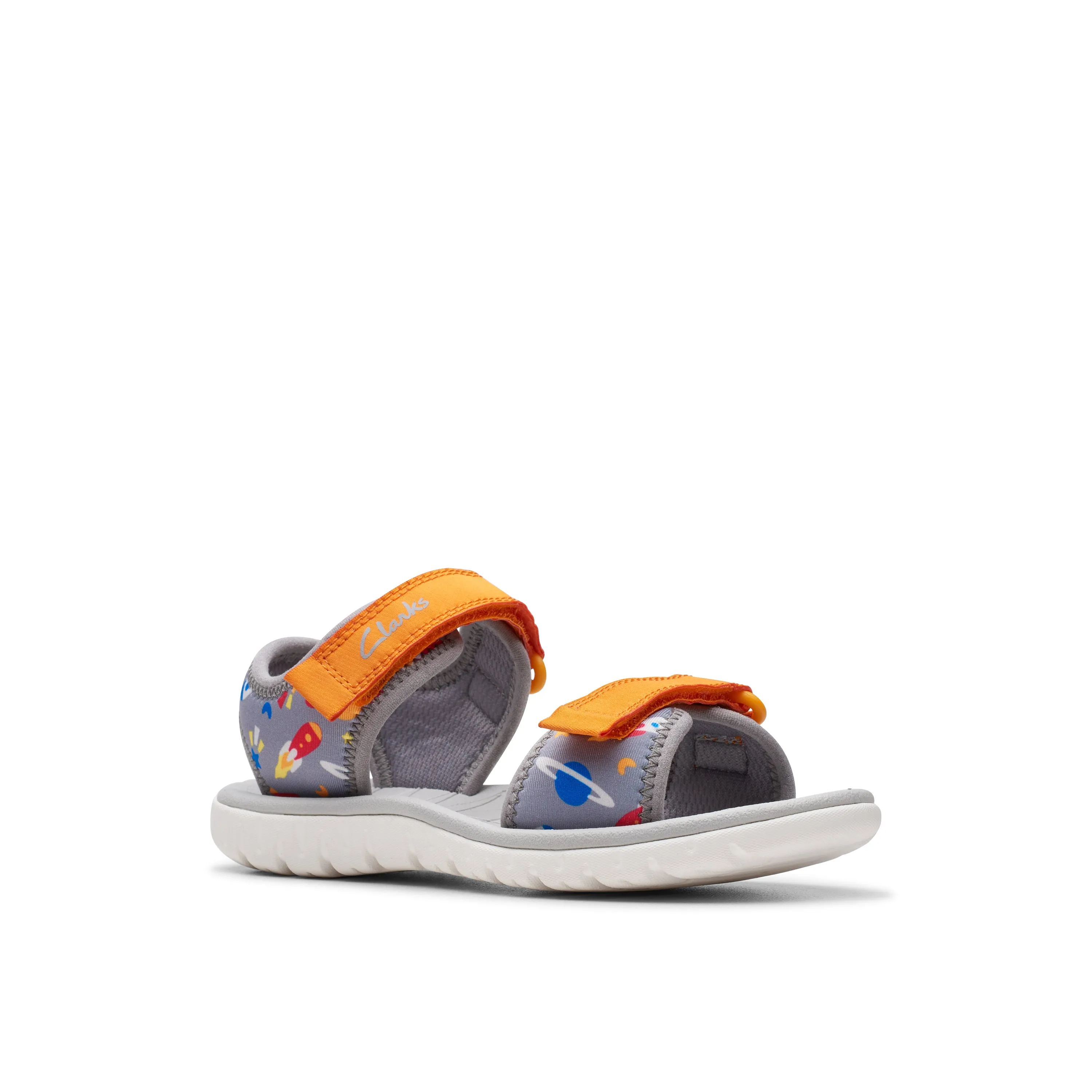 Clarks - Surfing Tide K - Grey/ Orange
