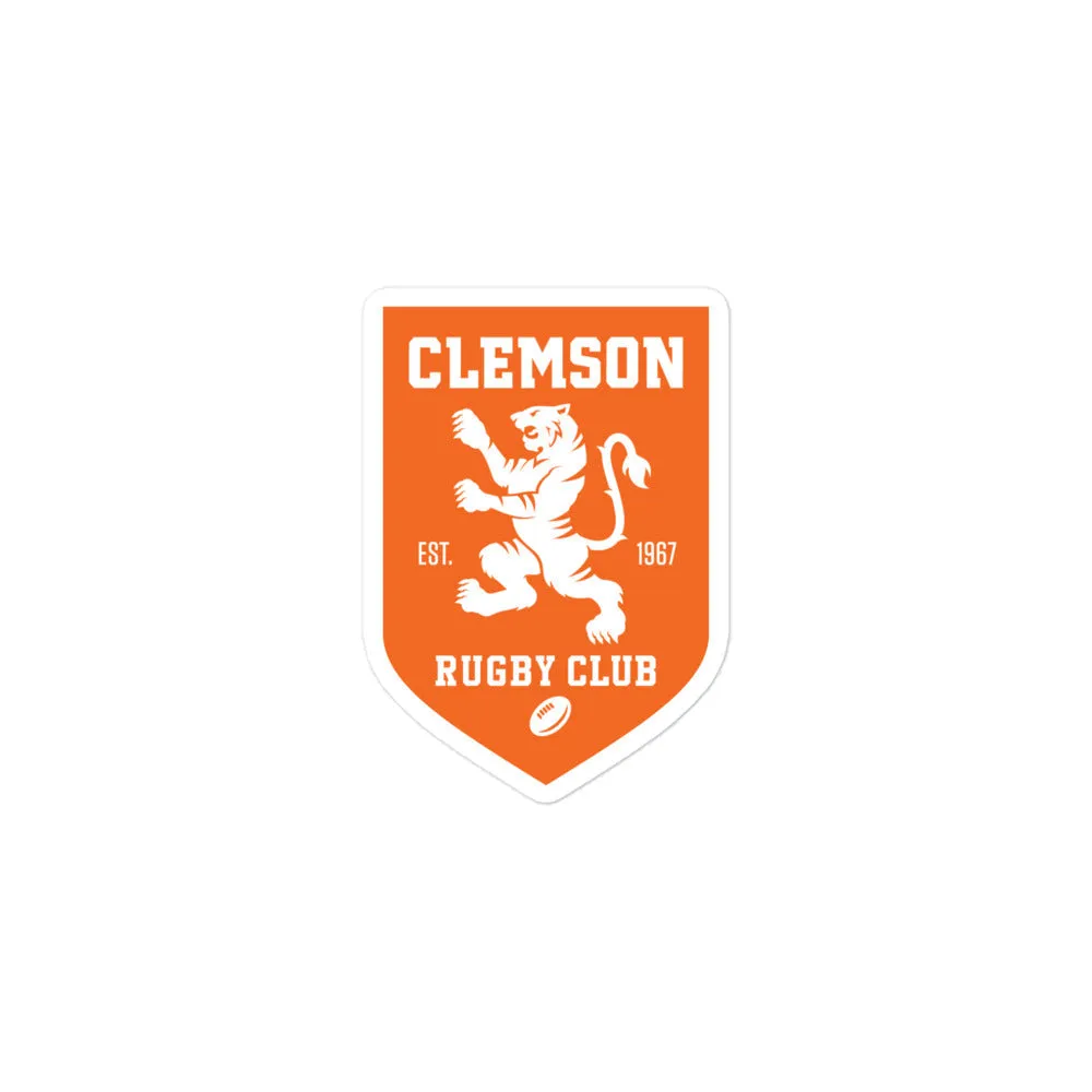 Clemson Rugby Club Stickers
