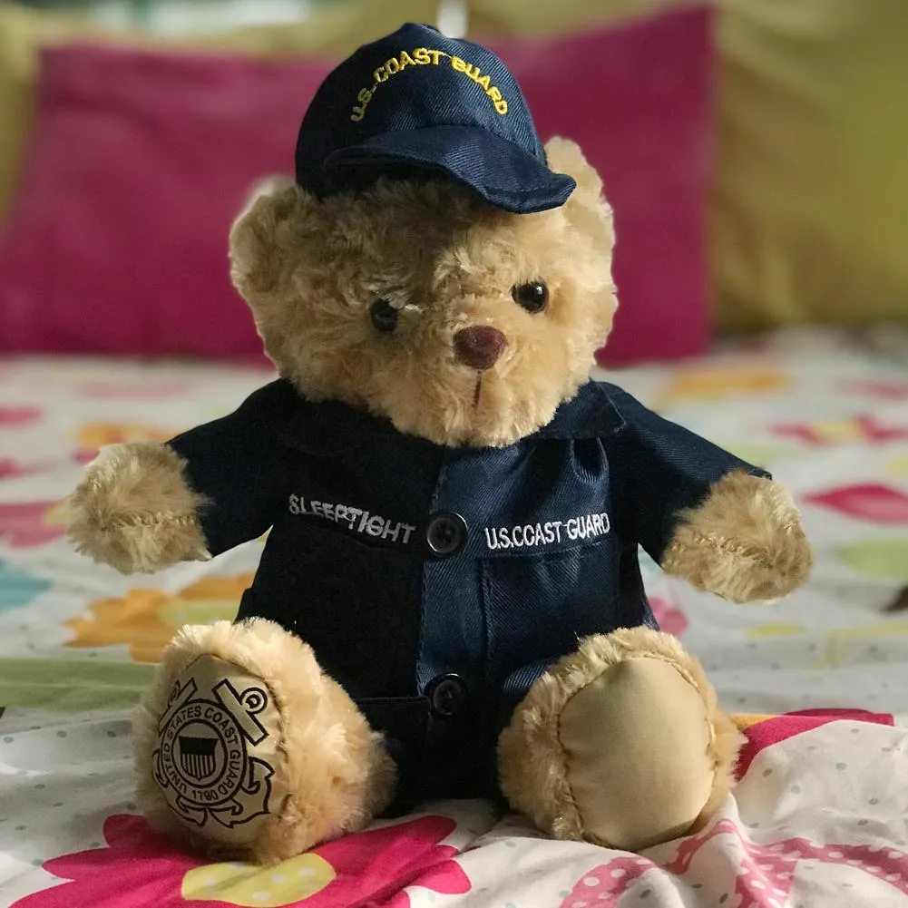 Coastie Sleeptight Operational Dress Uniform Bear