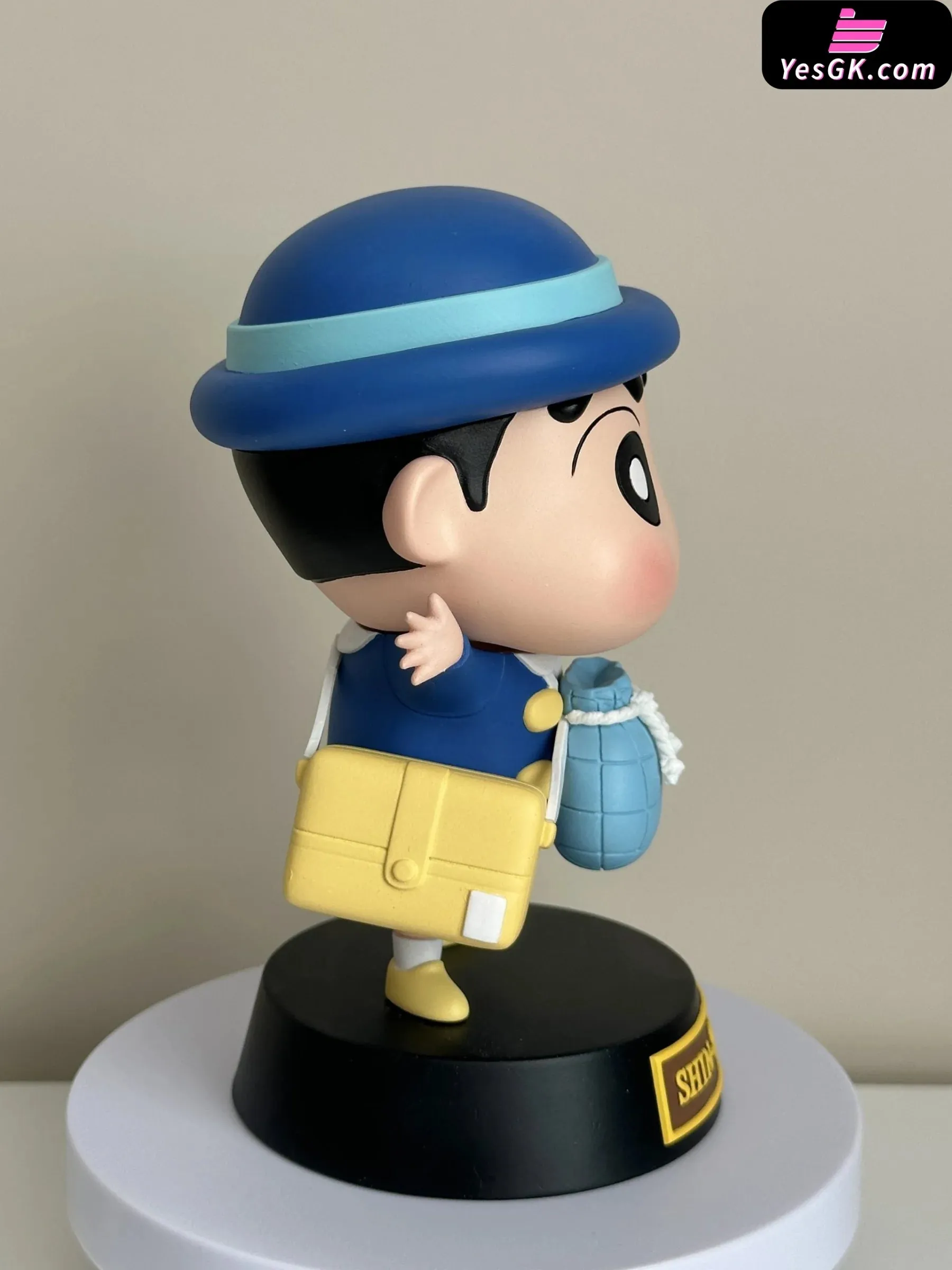 Crayon Shin chan Blue school uniform Nohara Shinnosuke Statue - Bruce Studio [Pre-Order]
