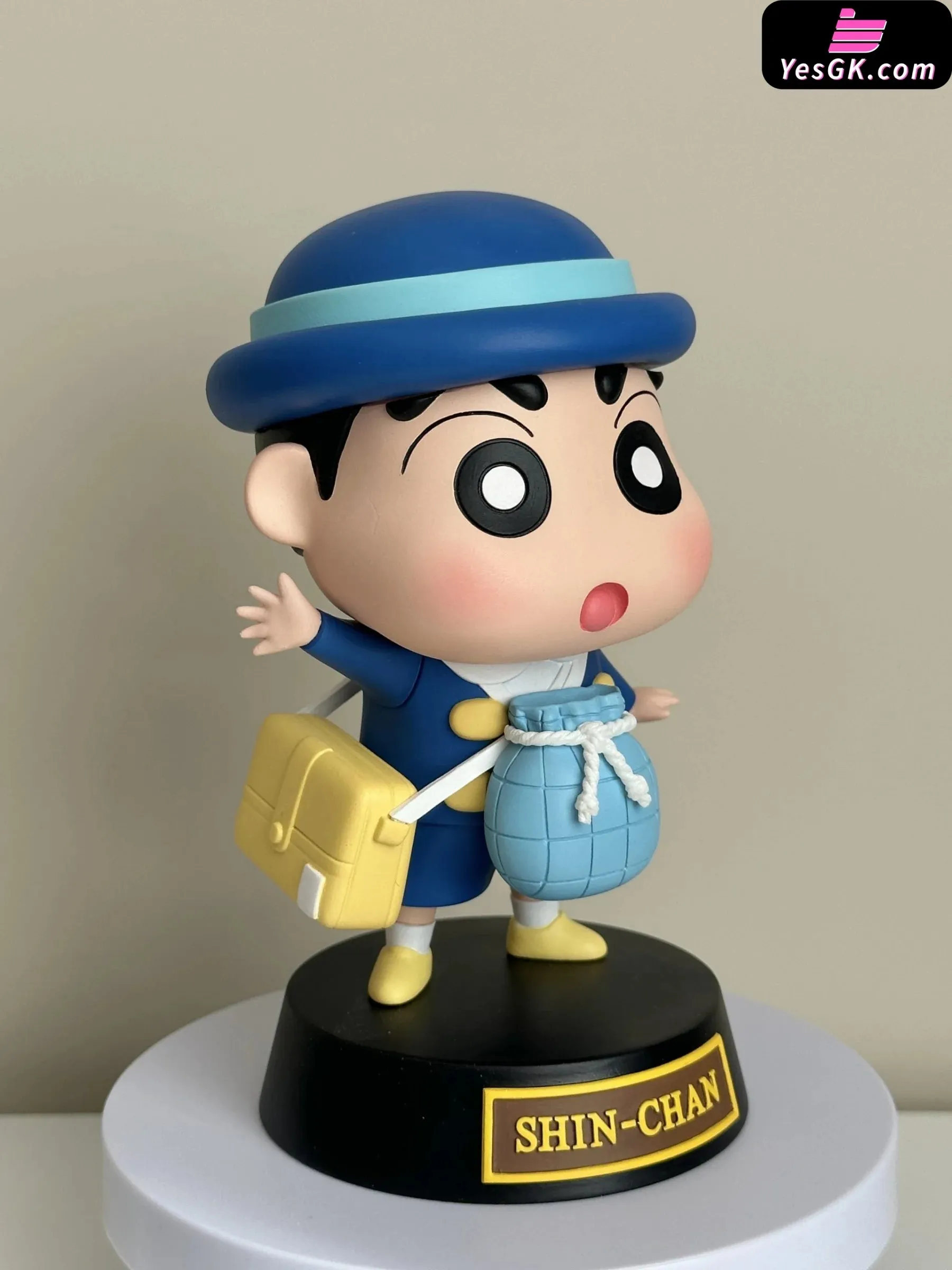 Crayon Shin chan Blue school uniform Nohara Shinnosuke Statue - Bruce Studio [Pre-Order]