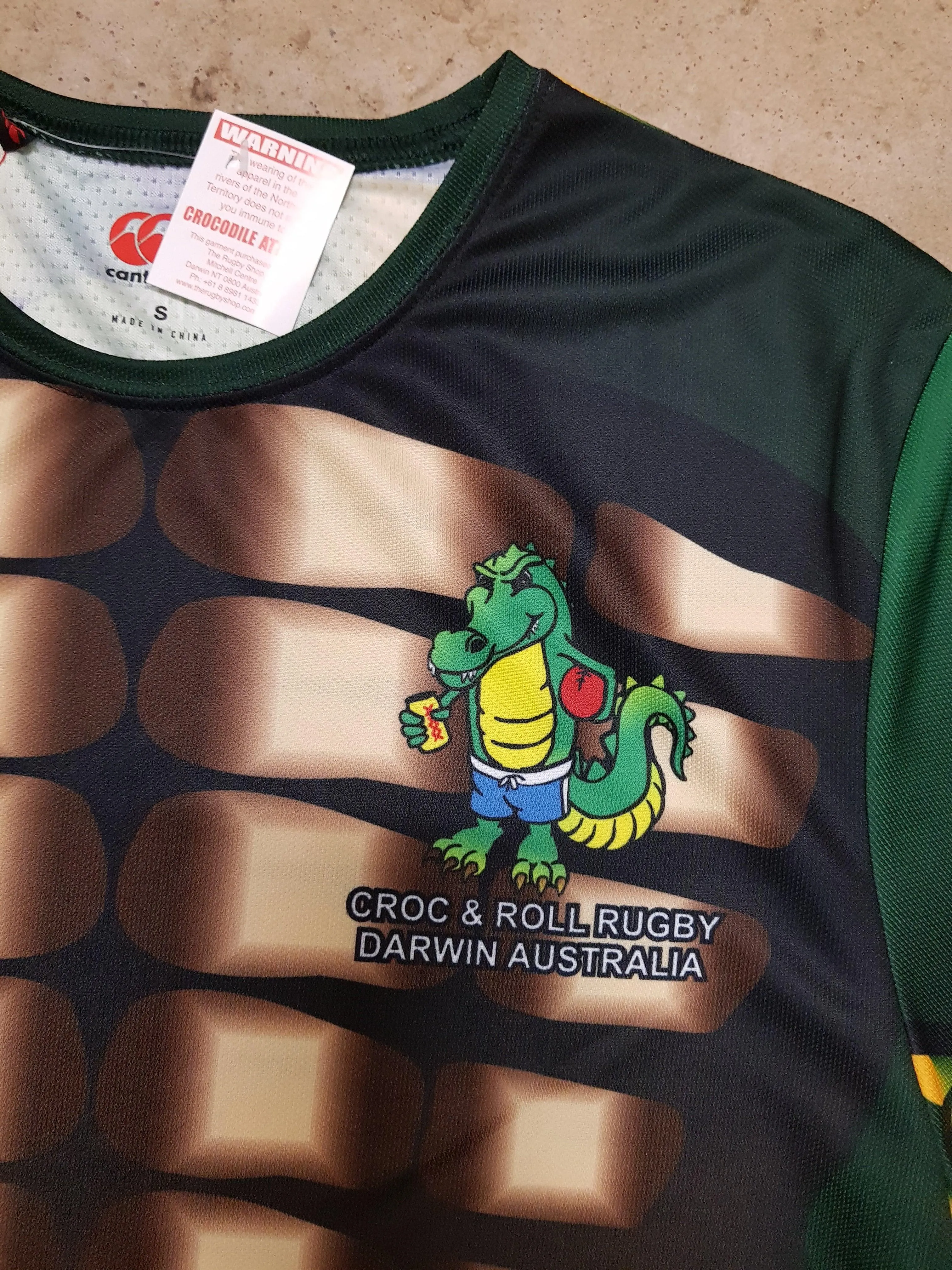 Croc & Roll Rugby Tee