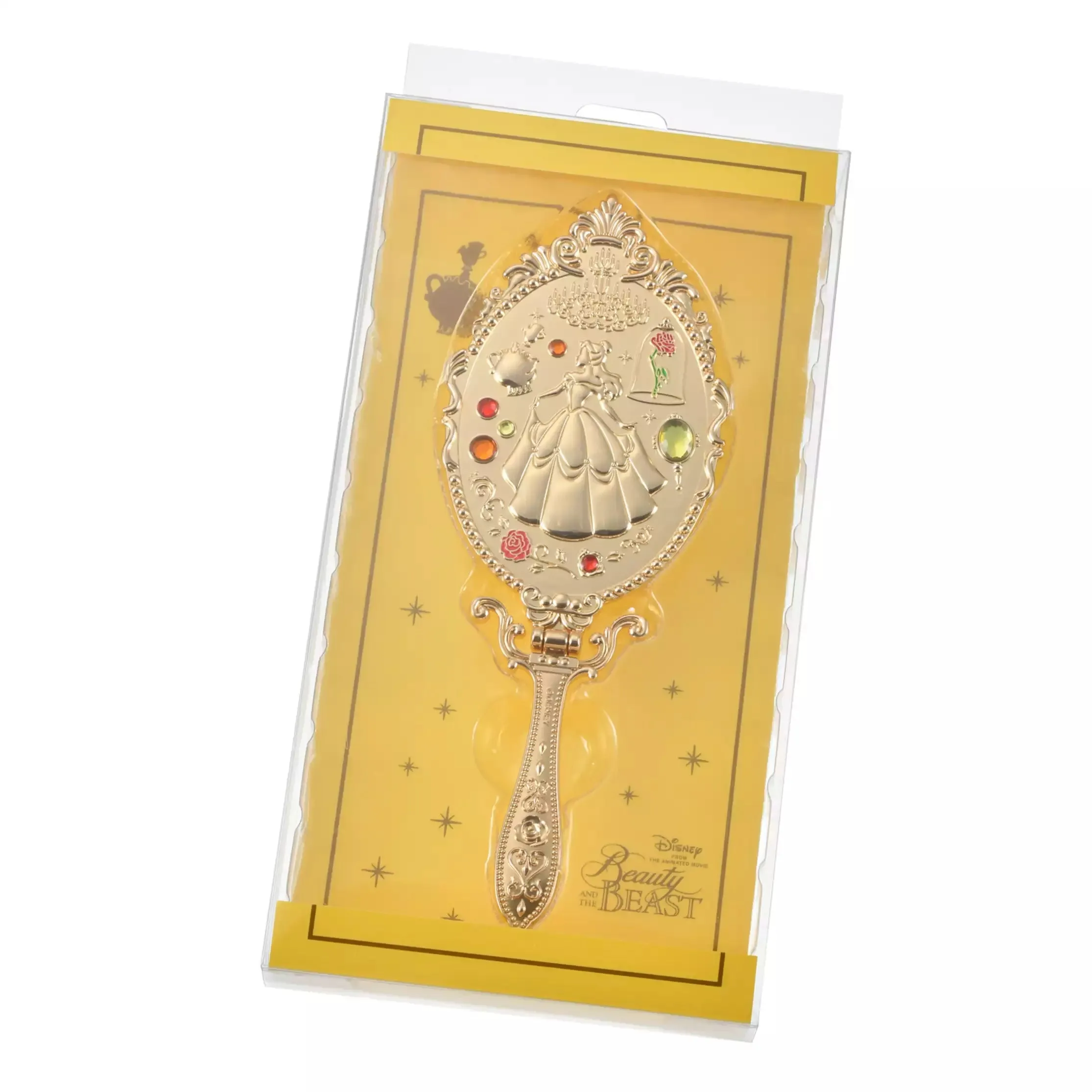 Disney Hand Mirror - Belle / Gold Beauty Dresser