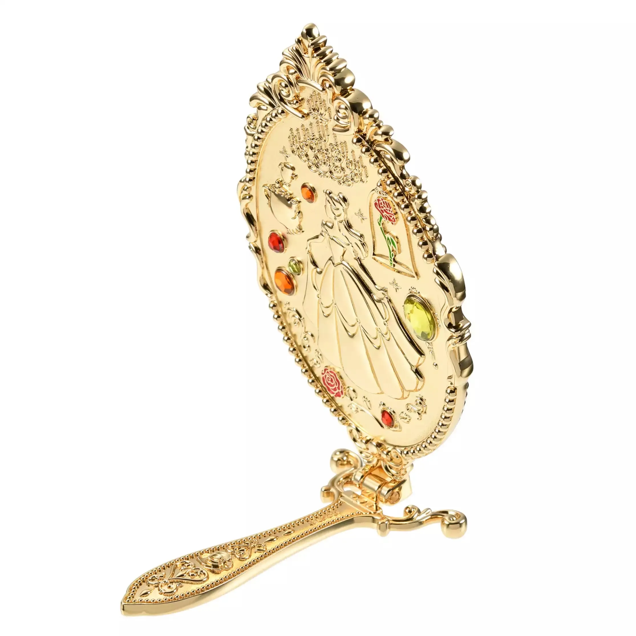 Disney Hand Mirror - Belle / Gold Beauty Dresser
