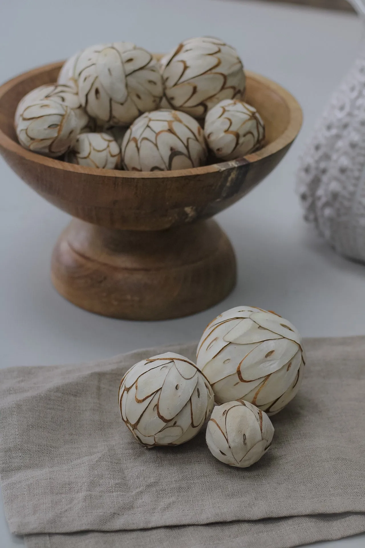 Dried Fleur Decorative Spheres