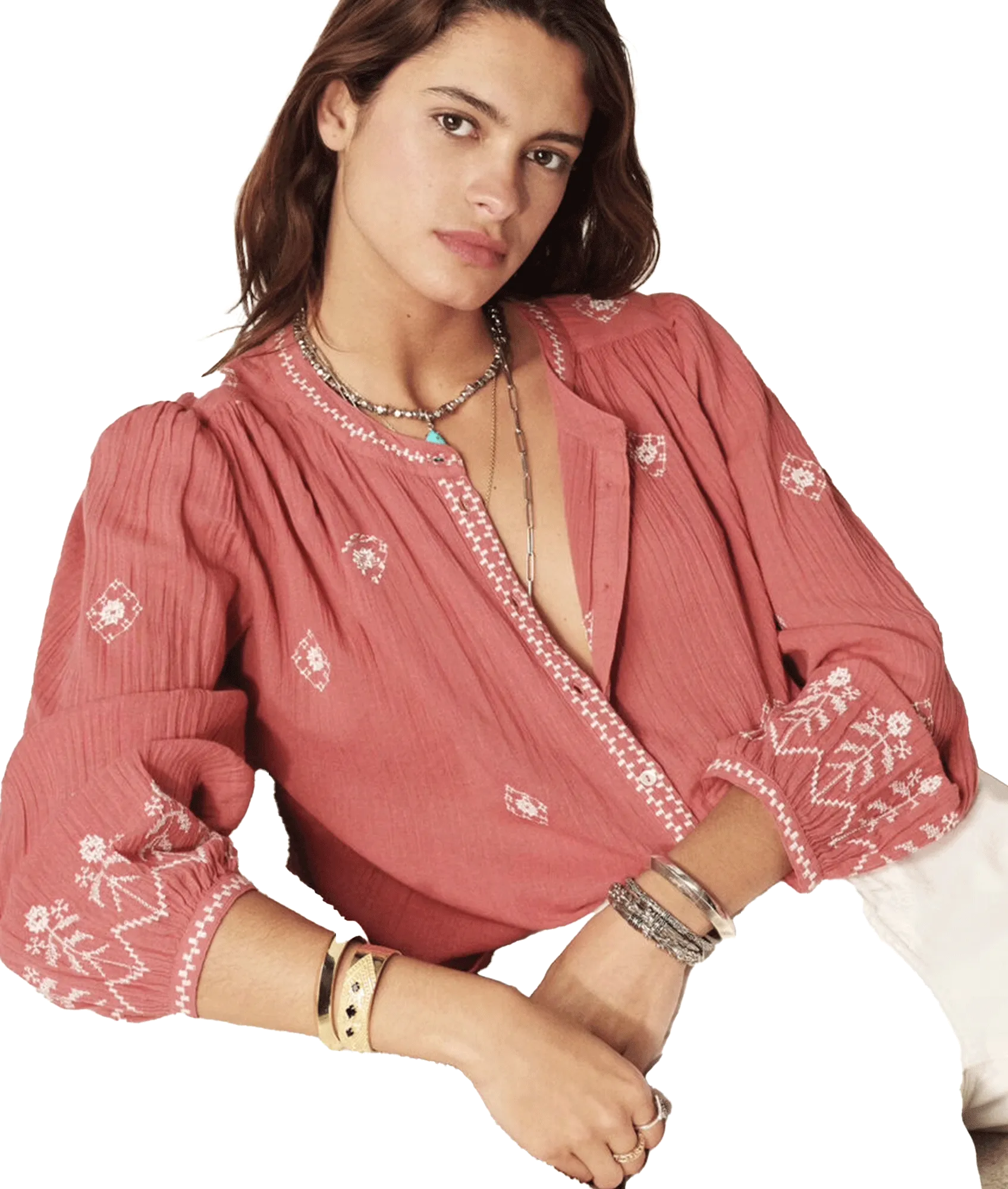 Duha Long-sleeved Shirt - Pink