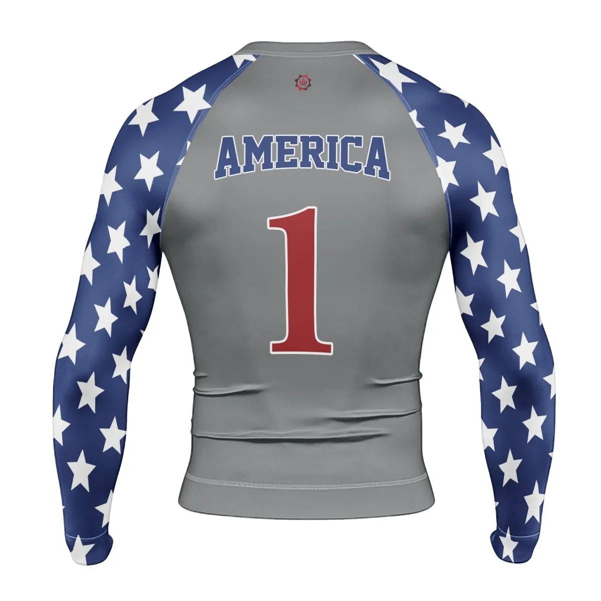 Eagle Symbol Of America Men's Long Sleeve Rash Guard