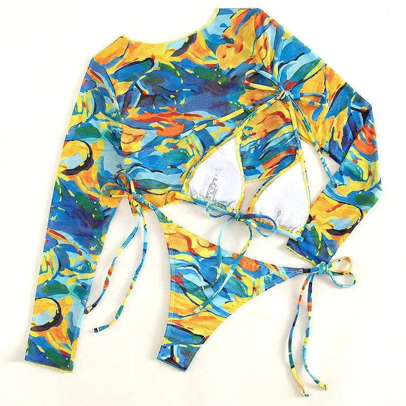 Ether Tankini Two Piece Swimsuit
