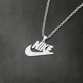 Fashionable Nike logo necklace