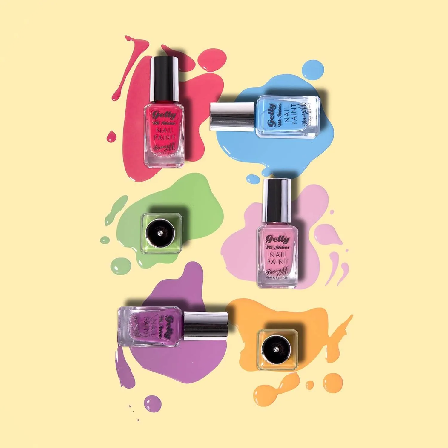 Gelly Hi Shine Nail Paint | Peony