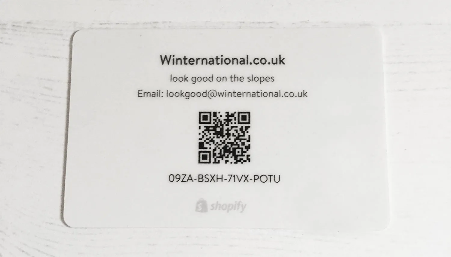 Gift Card £100-£1000