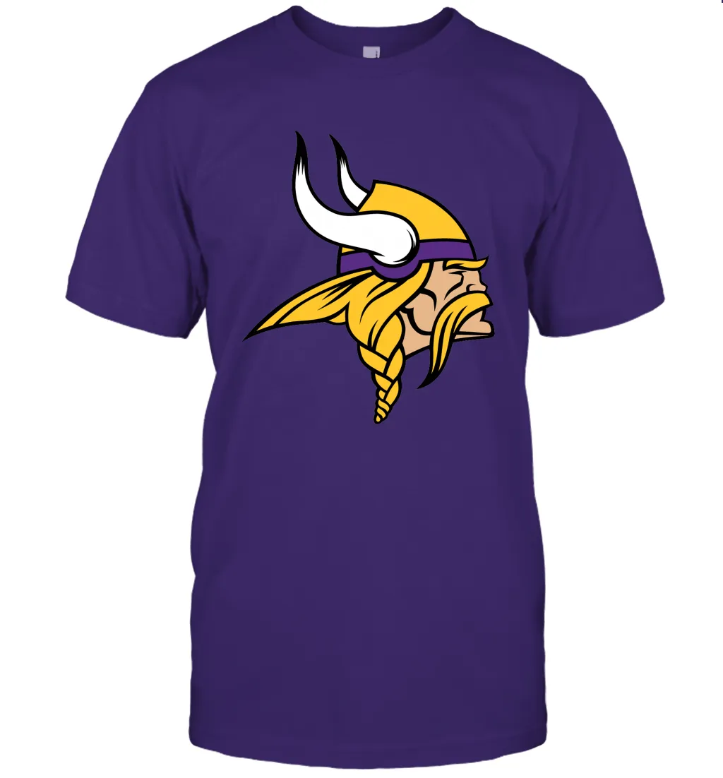 Gift Shirt Logo For Fan Rugby Team Minnesota Vikings T-Shirt