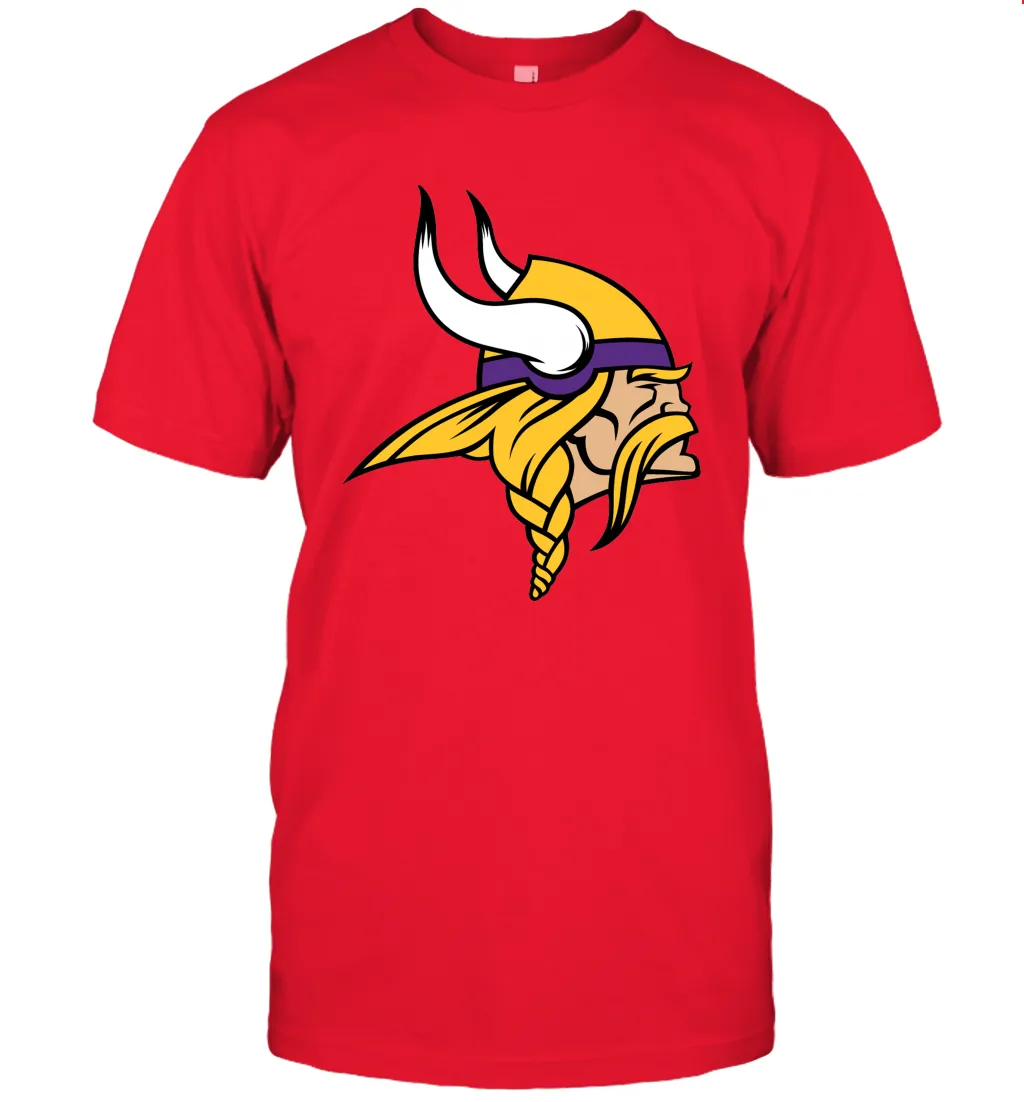 Gift Shirt Logo For Fan Rugby Team Minnesota Vikings T-Shirt