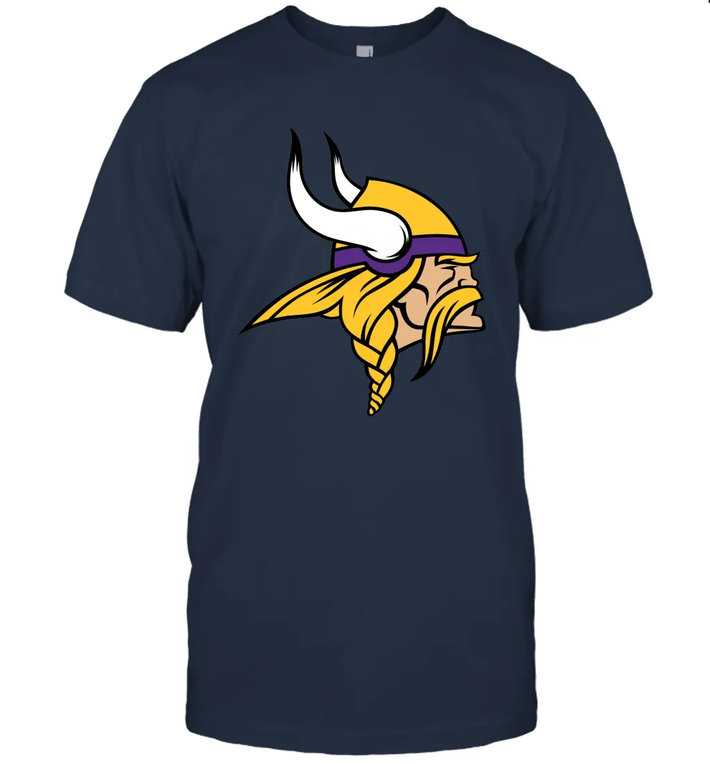 Gift Shirt Logo For Fan Rugby Team Minnesota Vikings T-Shirt