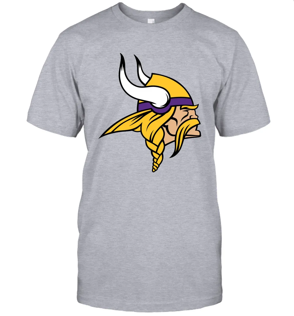 Gift Shirt Logo For Fan Rugby Team Minnesota Vikings T-Shirt