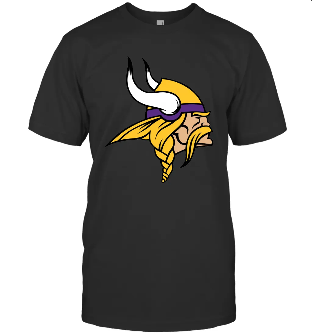 Gift Shirt Logo For Fan Rugby Team Minnesota Vikings T-Shirt