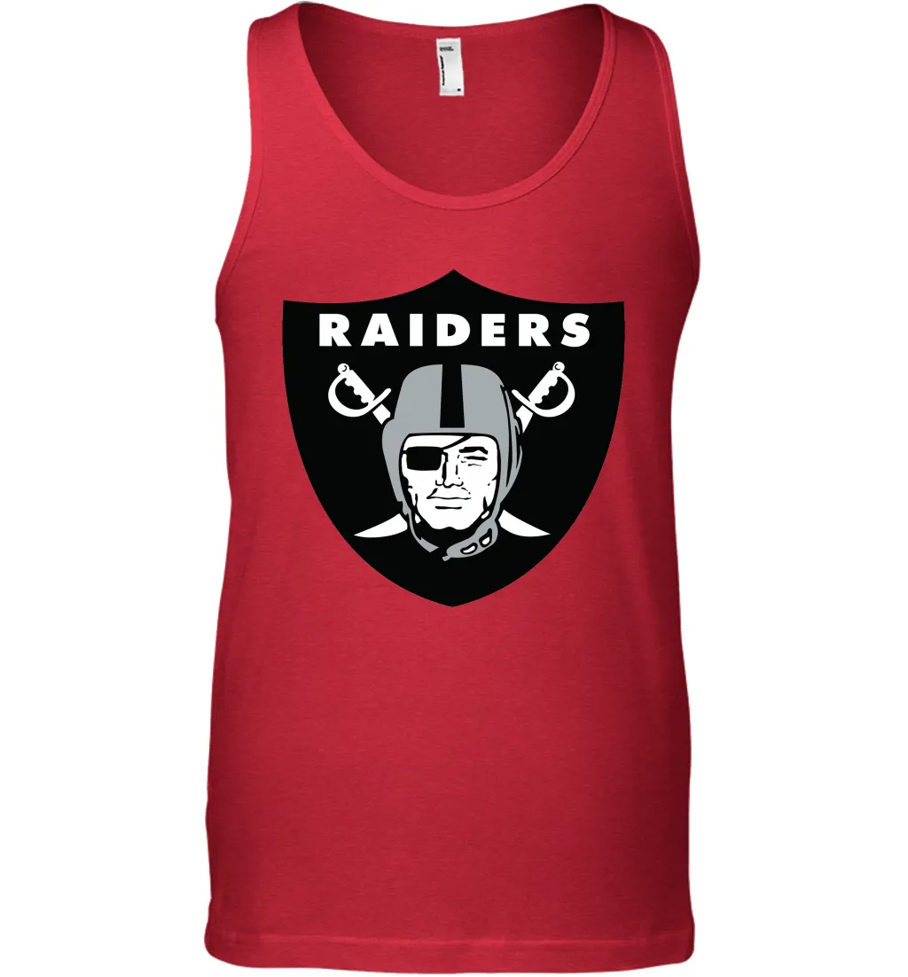 Gift Shirt Logo For Fan Rugby Team Oakland Raiders Tank Top