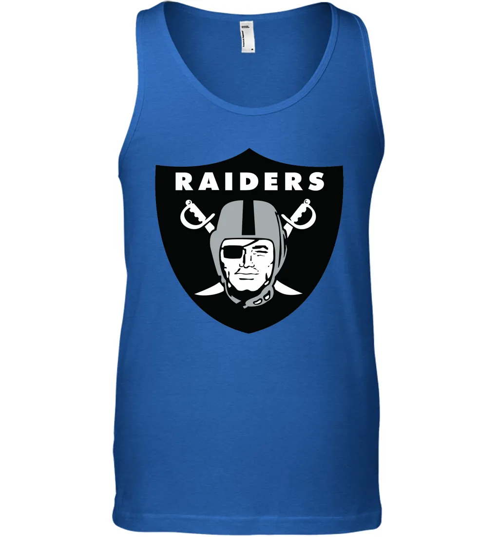 Gift Shirt Logo For Fan Rugby Team Oakland Raiders Tank Top