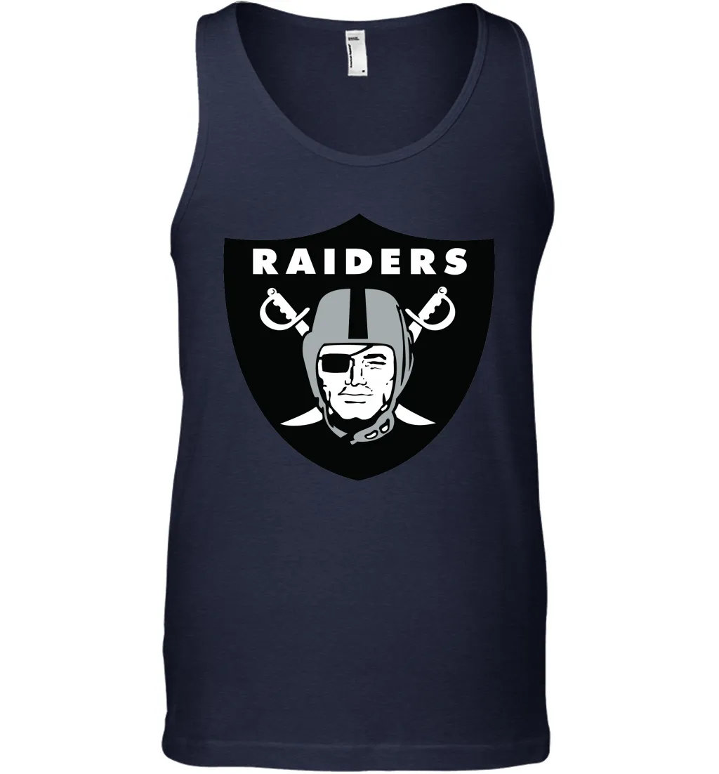 Gift Shirt Logo For Fan Rugby Team Oakland Raiders Tank Top