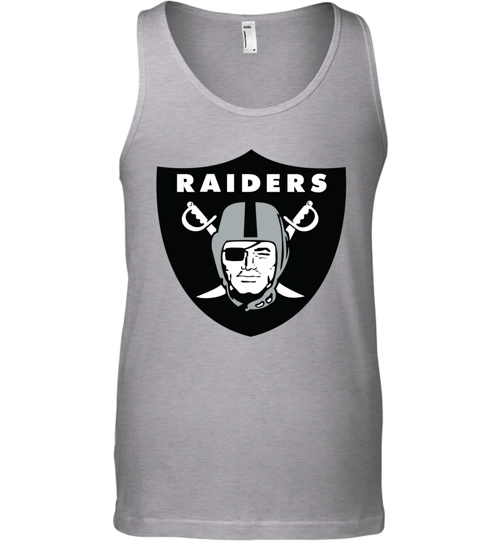 Gift Shirt Logo For Fan Rugby Team Oakland Raiders Tank Top