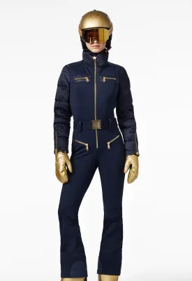 Goldbergh Arselle One Piece Ski Suit in French Blue