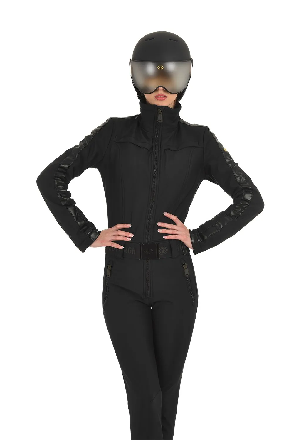 Goldbergh Phoenix One Piece Ski Suit in Black