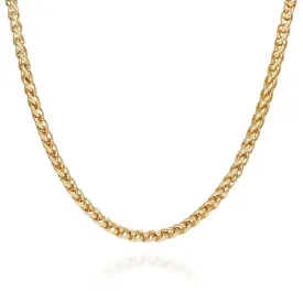 Goldtone Cable Chain Necklace