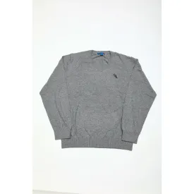 Grey V-Neck Sweater (can be worn during the school day)