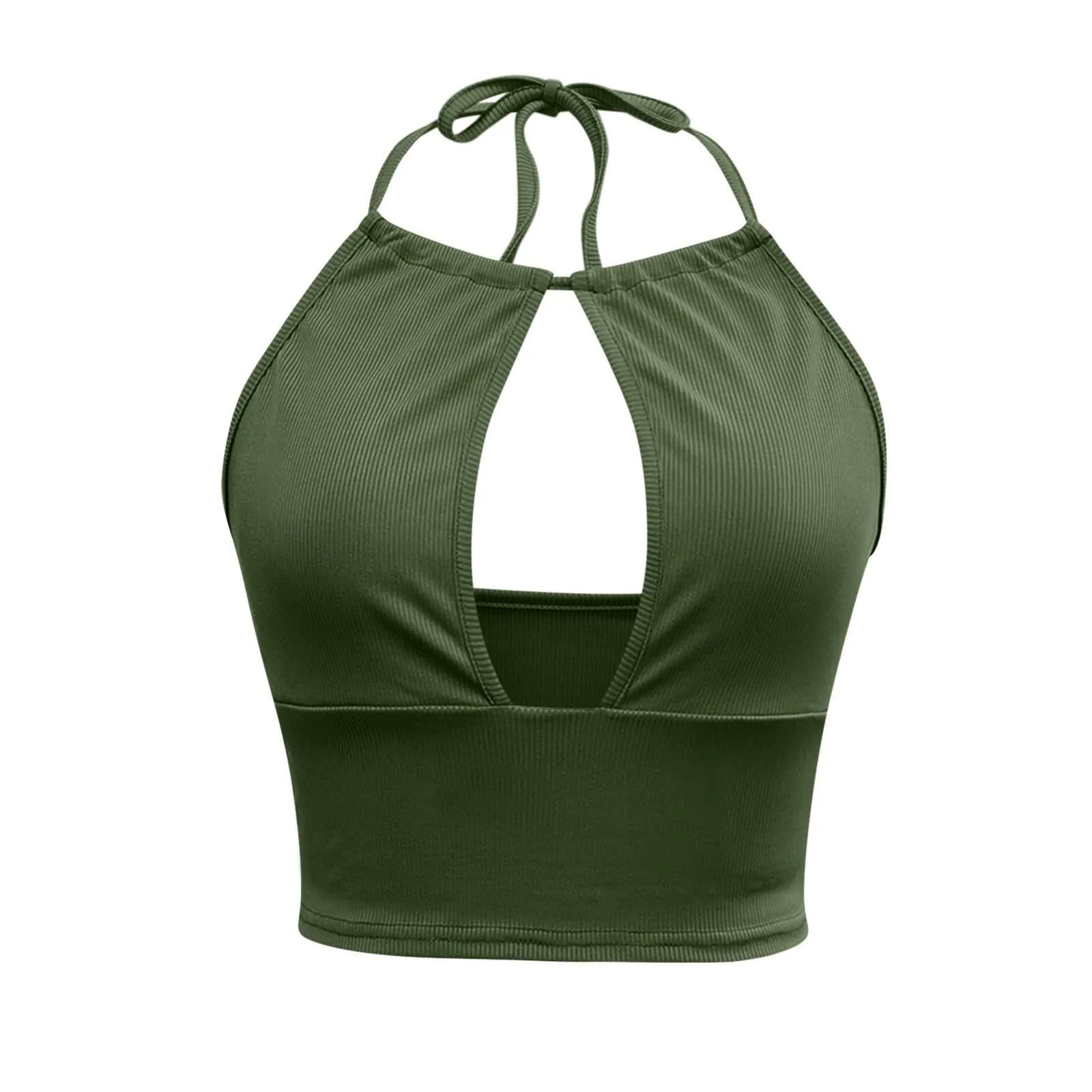 Halter Vest Women Summer  Hollow Tops