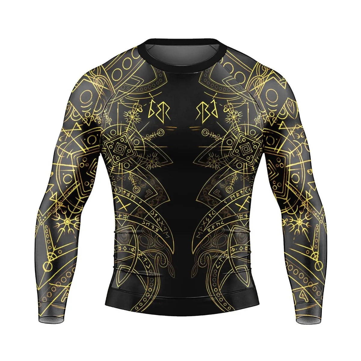 Helm Of Disguise Men's Long Sleeve Rash Guard