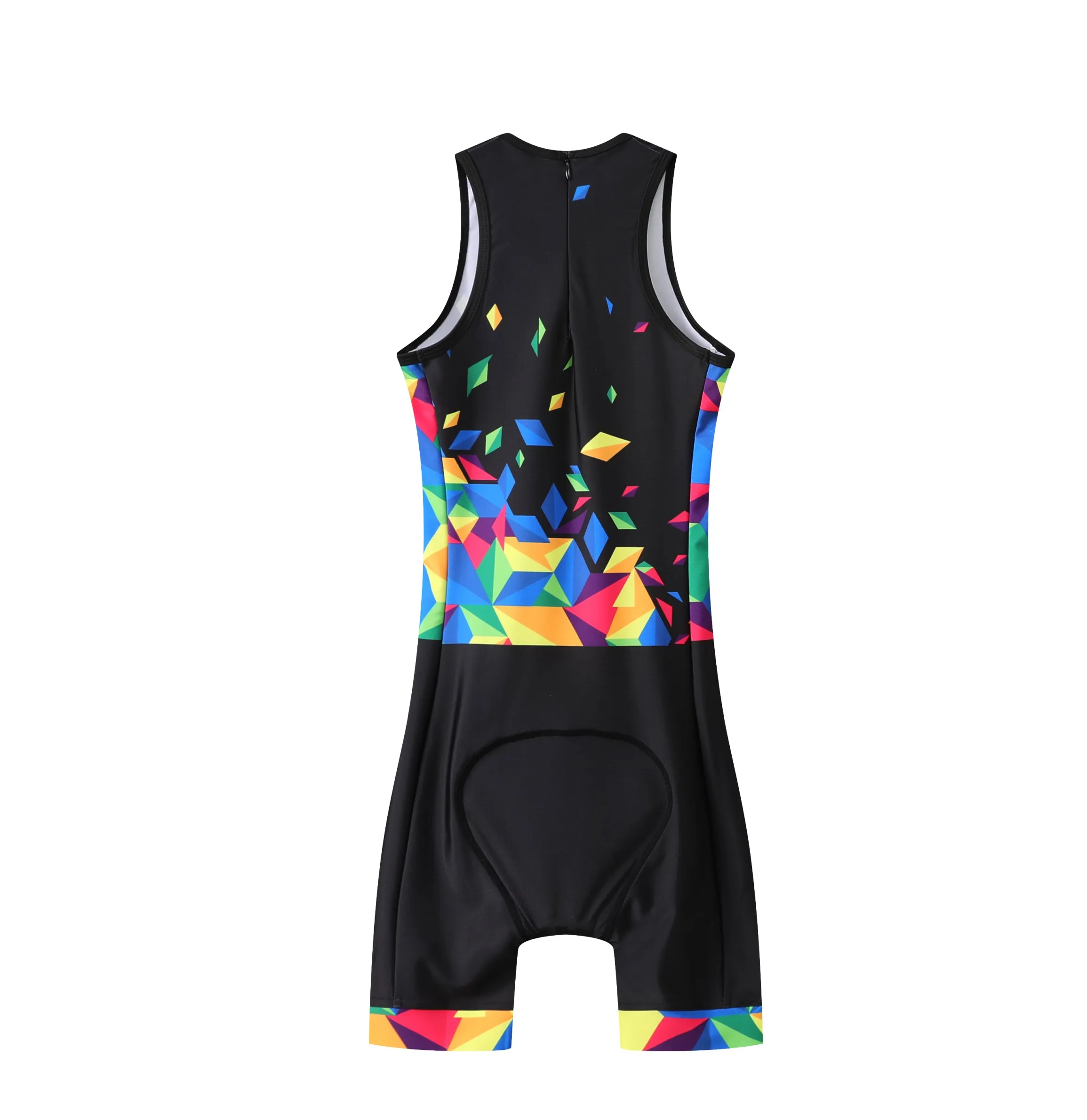 JEORGE Kids Junior Triathlon Suit, Ages 8 to 14, one piece racing suit