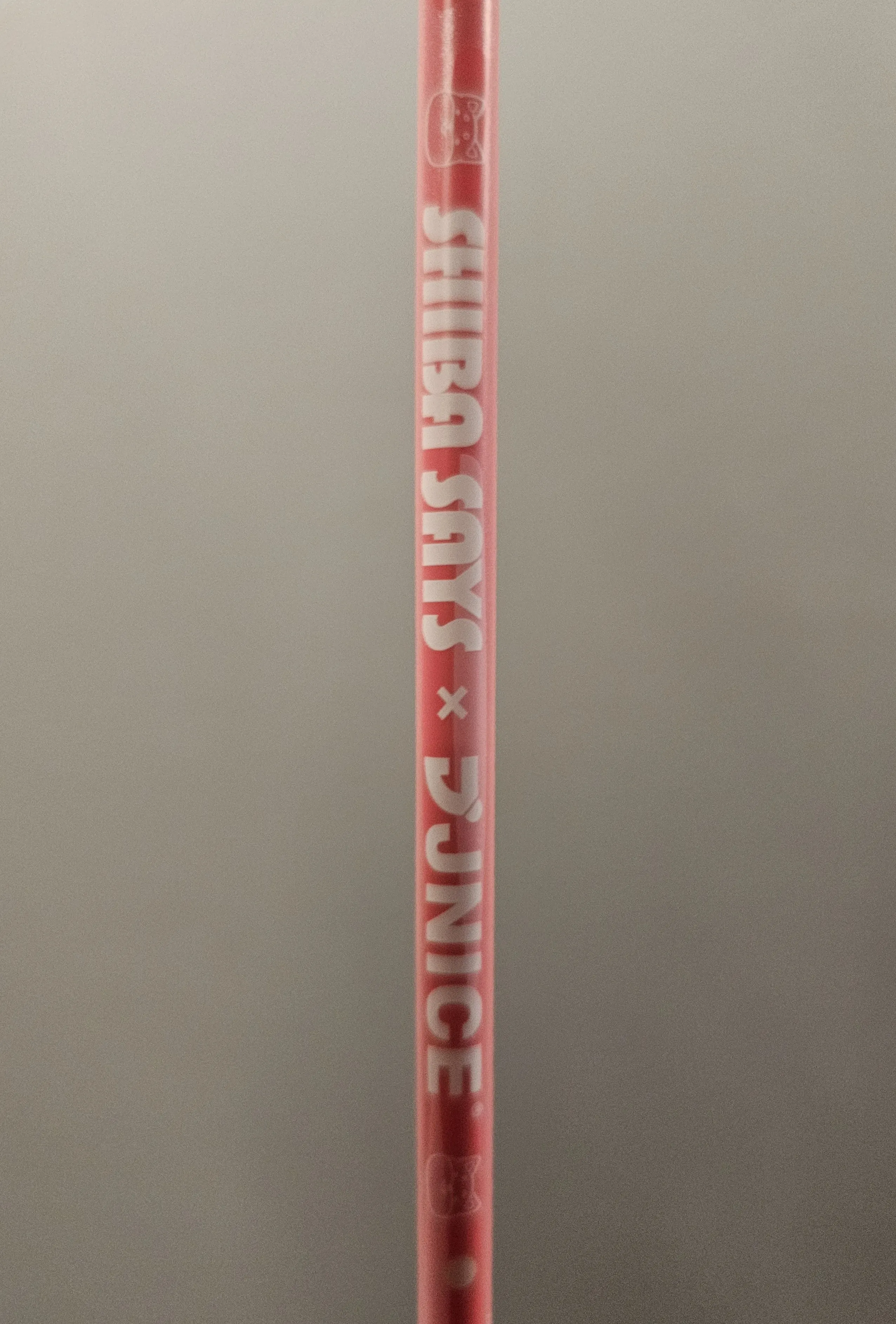JNICE Shiba Kawaii Pink Badminton Racket with Enhanced Performance Features