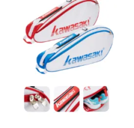 Kawasaki badminton bag KBB-8350-WHITE/BLUE