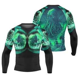 King Of DarkSea Cthulhu Long Sleeve Rash Guard
