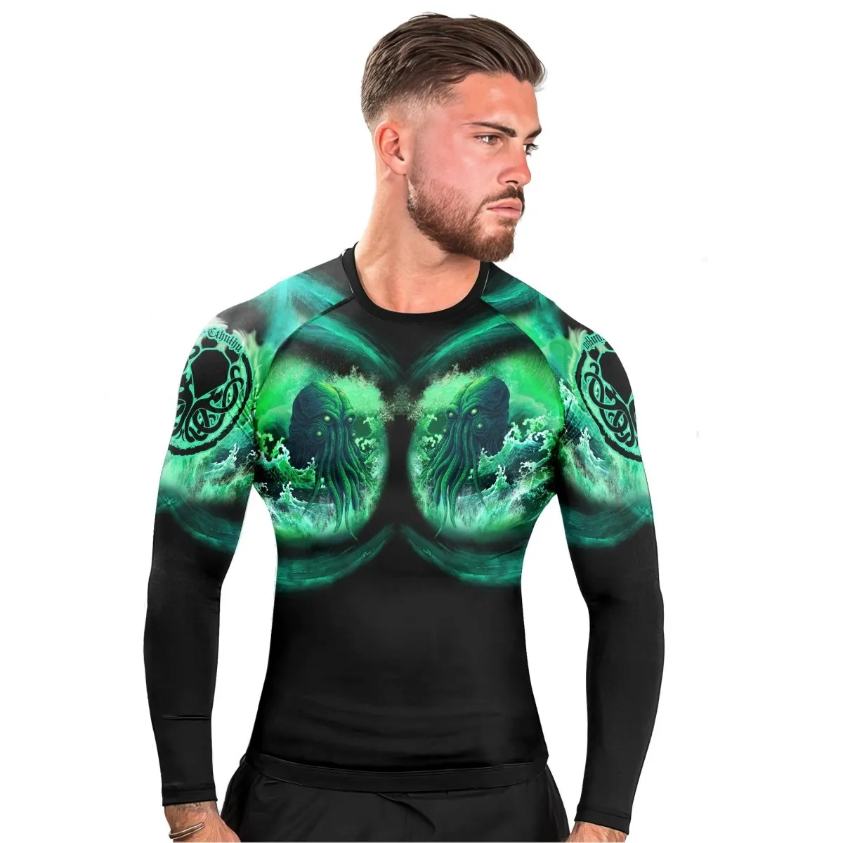 King Of DarkSea Cthulhu Long Sleeve Rash Guard