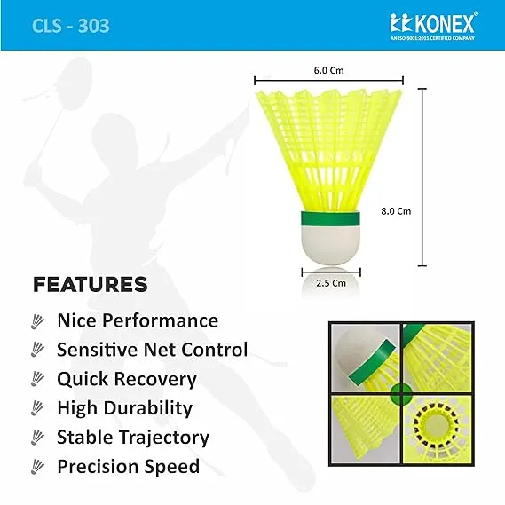 KONEX Badminton Shuttlecock CLS-303
