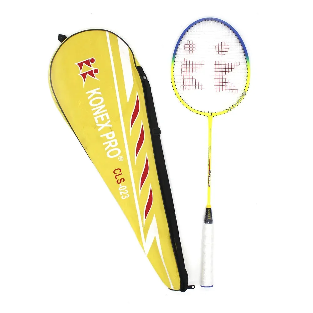 KONEX Batminton Racket CLS 023 (Yellow)