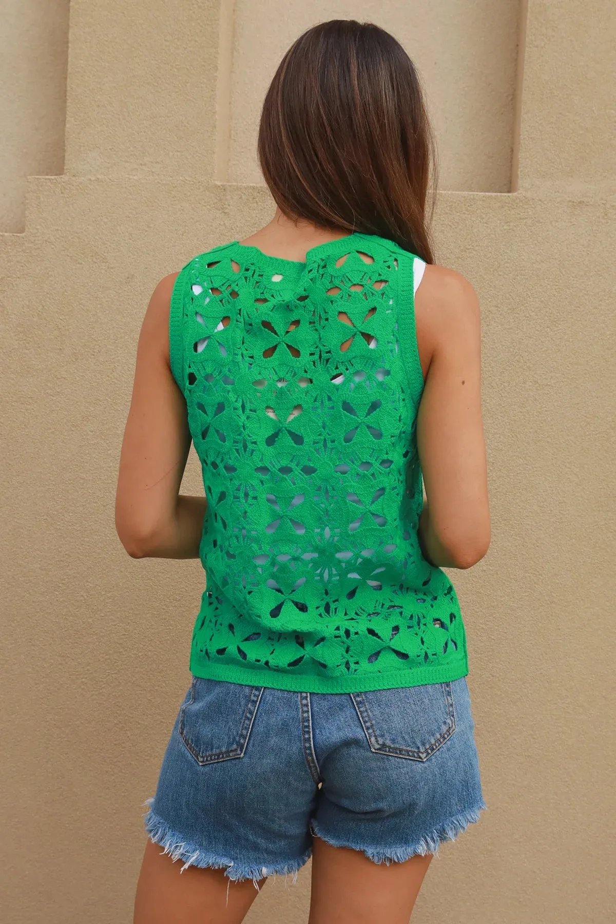 Lace Shell Top