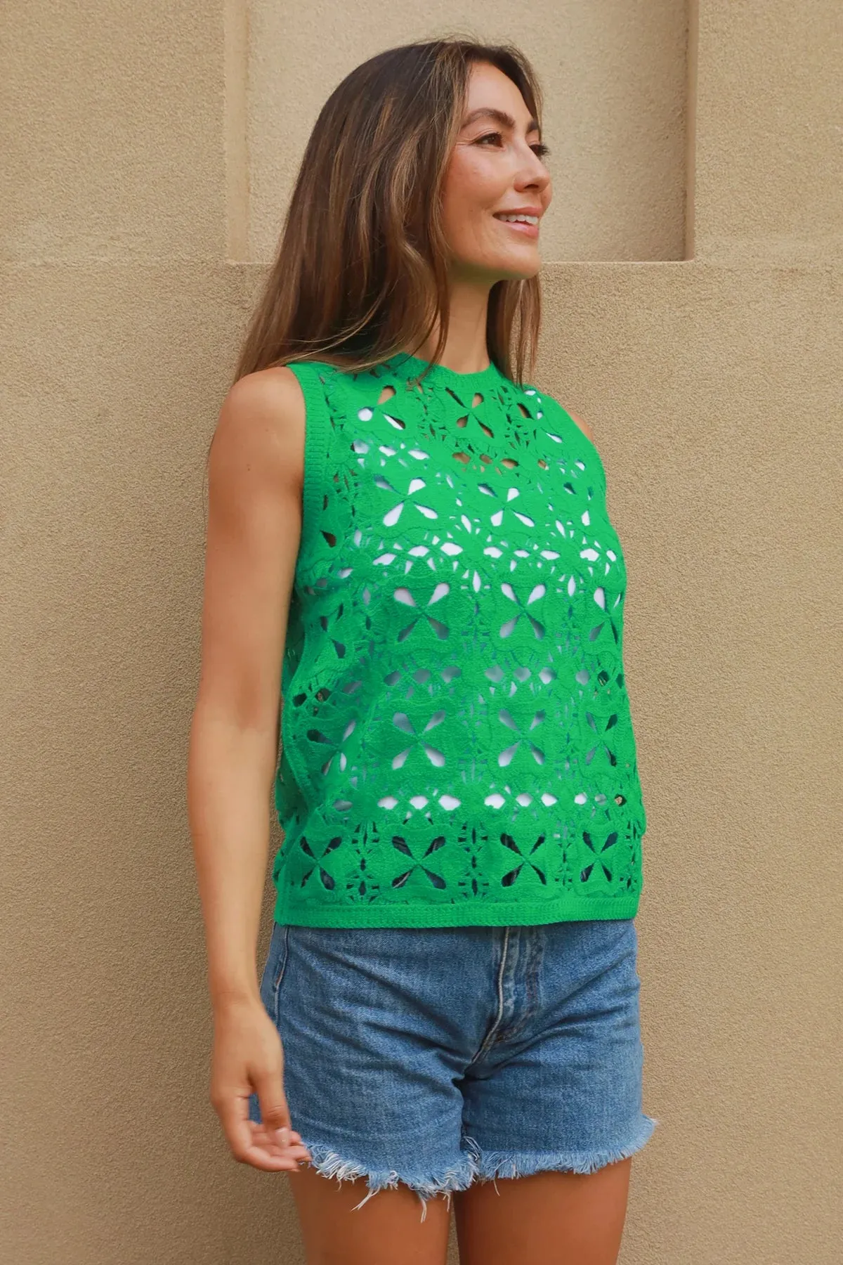 Lace Shell Top